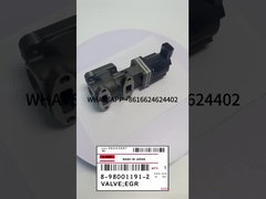 8-98001191-2 ISUZU 4HK1 8-98238247-0 EGR VALVE ASSY untuk ZX170 ZX225 ZX270 ZX330 ZX400 EXCAVATOR