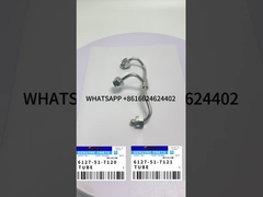 S6D155-4 KOMATSU MOTOR 6127-51-7120 6127-51-7121 CAMSHAFT pipa minyak