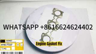 KBZE 416-7727 4167727 CAT C6.6 C7.1 GASKET MANIFOLD MESIN 323D2 D6K2 924K 930K 950GC 535D 545D