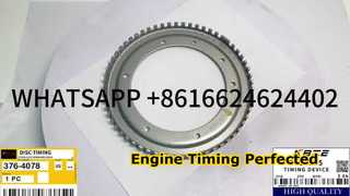 376-4078 CAT C4.4 C6.6 C7.1 PERKINS 1104 1106 MESIN T411395 DISC-TIMMING UNTUK E132E E318E E320E E323