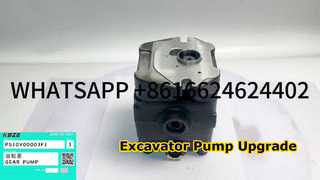 NACHI PS10V00003F1 KOBELCO CASE PENGGANTI POMPA GEAR HIDROLIK UNTUK EXCAVATOR KECIL SK55 CX55B