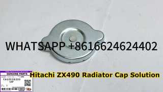 KBZE YA00038390 OEM RADIATOR CAP HITACHI ZX490-5A ZX490-6 SPAREPART EXCAVATOR UNTUK HITACHI