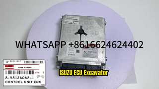 8-98126068-1 ISUZU 6HK1 8-98126068-2 UNIT KONTROLER ECU COCOK KASUS SUMITOMO SK350-5 EXCAVATOR