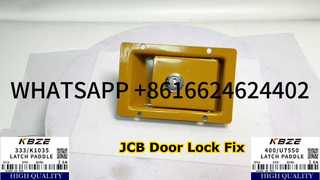 KUNCI PINTU SAMPING MEREK KBZE 333/K1035 JCB 400/U7550 UNTUK PENGGANTI EXCAVATOR JS205 JS215 NXT215