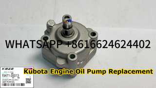KBZE 15471-35013 KUBOTA D1703 V2203 V2403 POMPA OLI MESIN UNTUK KX040 KX91 KX121 KX161 U35 U45 U50 EXC
