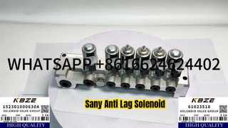 KBZE MEREK 61023518 SANY 152301000630A 60136331 KELOMPOK SOLENOID ANTI LAG UNTUK SY195 S205 S210 SY215 SY