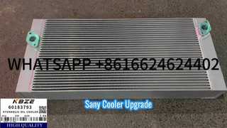 KBZE 60183793 PENGGANTI OIL COOLER HIDROLIK UNTUK EXCAVATOR SANY SY205 SY215 SY220