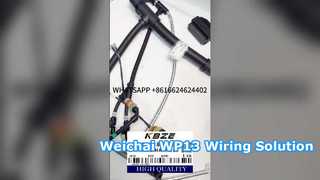 KBZE 1006889780 WEICHAI WP13 ENGINE WIRING HARNESS UNTUK LGMG SANY XCMG TONLY MINING DUMP TRUCK