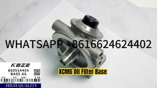 860514454 XCMG XE210 XE215 EXCAVATOR OIL FILTER DASAR SEBAGAI PRODUK KUALITAS OEM KBZE
