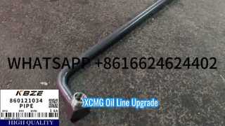 KBZE 860121034 Saluran Pengembalian Oli Silinder Bucket untuk XCMG XE205/XE215/XE245 – Tekanan Tinggi
