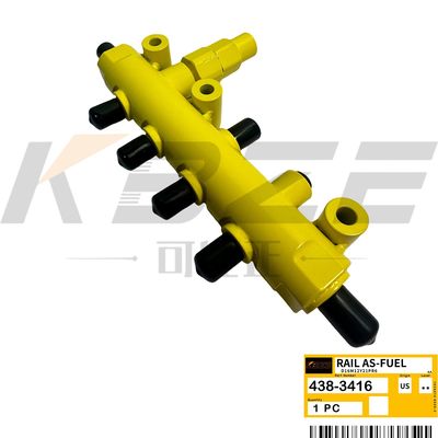 CAT 320D 323D EXCAVATOR 438-3416 RAIL AS-FUEL 320D 323D FITS C6.4 C6.6 ENGINE