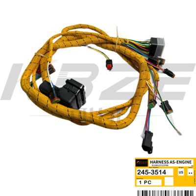 CATERPILLAR C11 C13 ENGINE 2453514 245-3514 EXCAVATOR WIRING HARNESS FOR 966H 972H