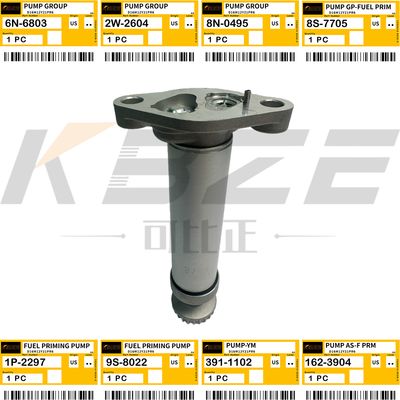 KBZE 162-3904 391-1102 6N-6803 2W-2604 CAT D342 D343 D346 D348 D353 ENGINE 51.3CC HAND PRIMING PUMP 8N-0495 9S-8022 1P-2297 8S-7705