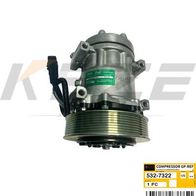 KBZE 532-7322 5327322 AC COMPRESSOR FITS CAT E336E E340 E349E E374F E390 EXCAVATOR