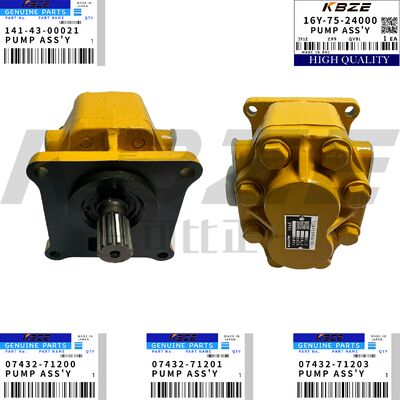 KOMATSU 07432-71200 141-43-00021 16Y-75-24000 GEAR PUMP FOR D54A D75A D80A D85A D95S SD16