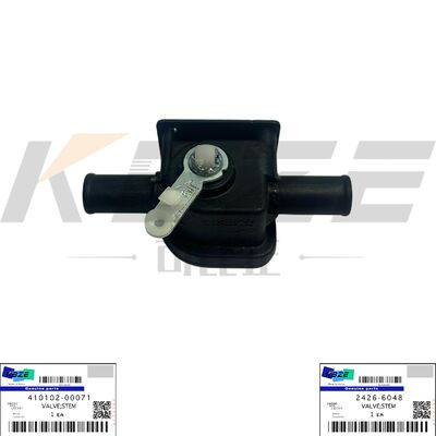 KBZE 410102-00071 DAEWOO DOOSAN 2426-6048 VALVE;STEM FITS DX55 DX60 DX75 DH50 DH60