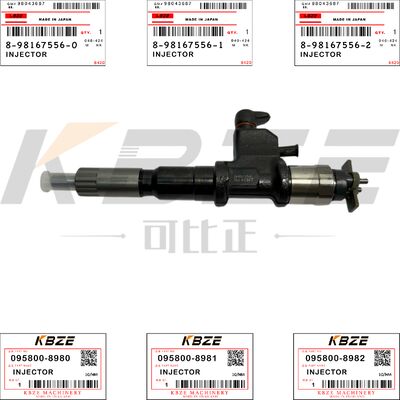 HITACHI ZAX450 ZAX500 095800-8980 INJECTOR ASSY 8-98167556-0 FOR 8-97603415-3 ISUZU 6WG1 ENGINE