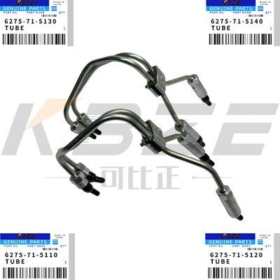 KBZE OEM PC70-8 PC138USLC-10 EXCAVATOR FUEL LINES 6275715110 6275715120 6275715130 6275715140 REPLACE FOR KOMATSU SAA4D95LE-6A/B