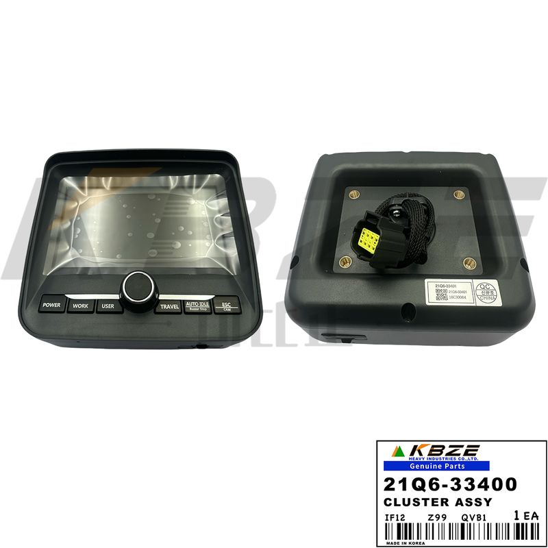 HYUNDAI R-9 Cluster Assy 21Q6-33400 Monitor for R140-9 R210-9 R380-9