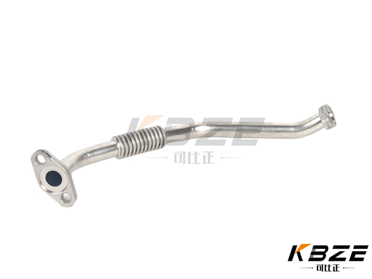 HITACHI 8-98002512-1 8980025121 TURBOCHARGER OIL RETURN PIPE/FEED TUBE SUBSTITUTION untuk mesin ISUZU 6UZ1 SH460-5 SH480-5