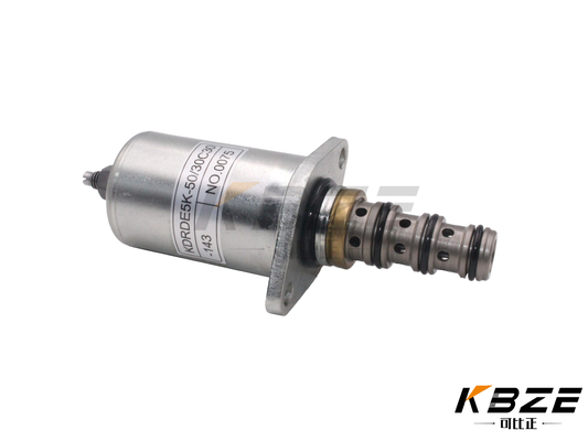 Kualitas tinggi KDRDE5K-50-30C30-143 Penggantian katup solenoid untuk excavator