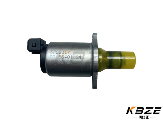 Kualitas tinggi 3768317 TM58401 Penggantian katup solenoid 24V untuk excavator
