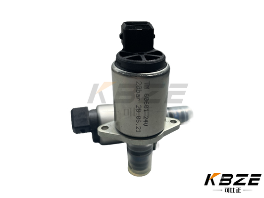 Kualitas tinggi TM60601 24V 20BAR Solenoid Valve Replacement untuk Excavator