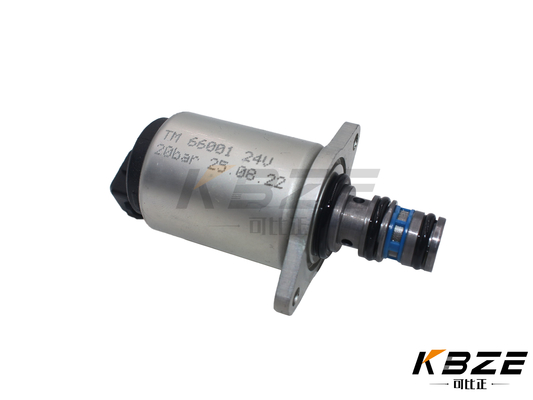 Kualitas tinggi TM66001 24V 20BAR SOLENOID VALVE Ganti untuk excavator