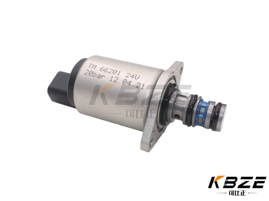 Kualitas tinggi TM66201 24V 20BAR SOLENOID VALVE Ganti untuk excavator