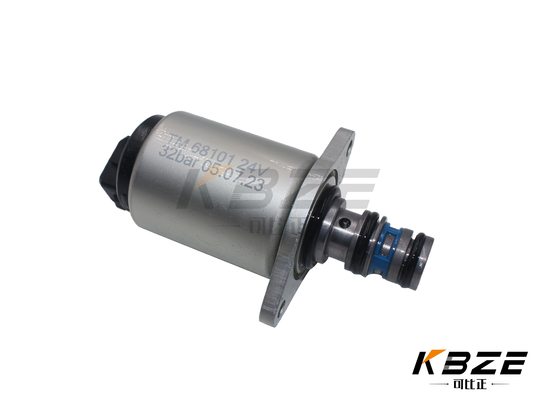 Kualitas tinggi TM68101 24V 32bar Solenoid Valve Replacement untuk Excavator
