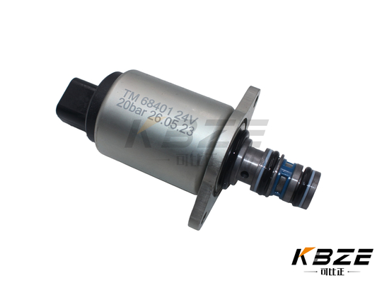 Kualitas tinggi TM68401 24V 20BAR Solenoid Valve Replacement untuk Excavator