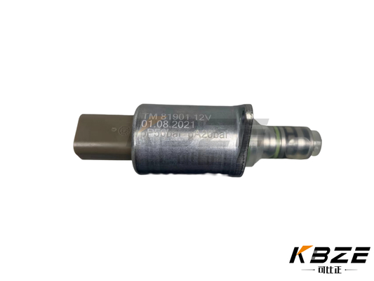 Kualitas tinggi TM81901 12V 50BAR Ganti katup solenoid untuk excavator