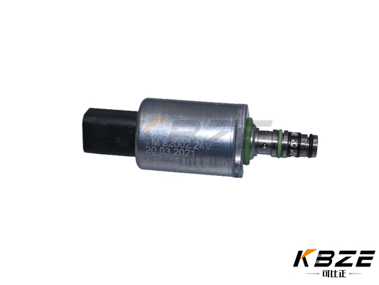 Kualitas tinggi TM82002 24V 50BAR Ganti katup solenoid untuk excavator