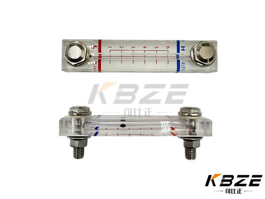 P100MMΦ EXCAVATOR HYDRAULIC OIL LEVEL GAUGE/OIL LEVEL INDICATOR Penggantian untuk excavator DOOSAN 70