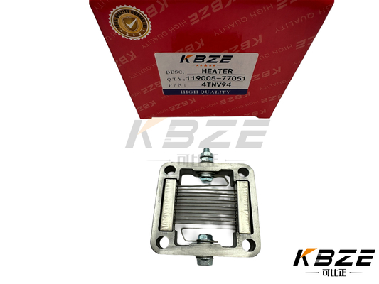 KBZE YANMAR 119005-77051 Penggantian pemanas mesin excavator untuk YANMAR 4TNV94 mesin diesel