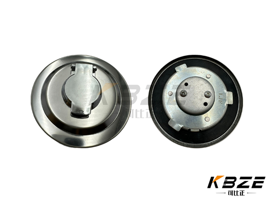 DAEWOO DOOSAN 188-00018 2188-9008 tutup tangki bahan bakar / tutup pengisi bahan bakar dengan 2 kunci penggantian untuk excavator DX220-7 DH220-5