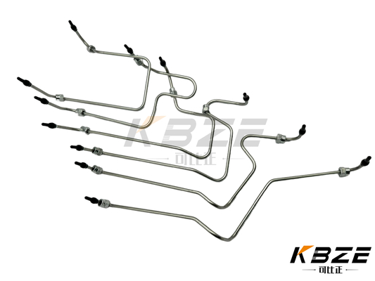 E320C Mesin Tekanan Tinggi Injektor Bahan Bakar SET pipa untuk C-A-T Excavator
