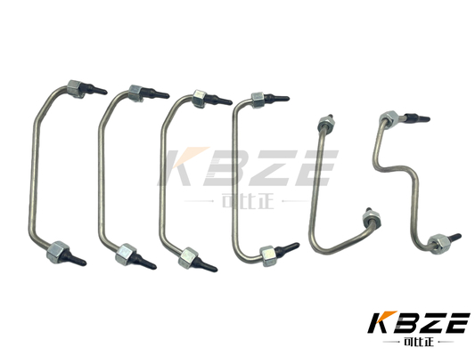 DH500 Mesin Tekanan Tinggi Injektor Bahan Bakar SET pipa untuk DOOSAN DAEWOO Excavator
