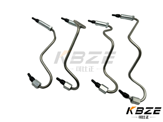 3306 Mesin Tekanan Tinggi Injektor Bahan Bakar SET pipa untuk C-A-T Excavator