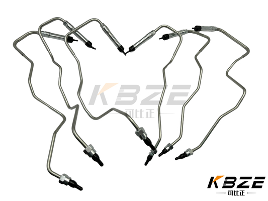 6BD1 Mesin Tekanan Tinggi Injektor Bahan Bakar SET pipa untuk HITACHI Excavator