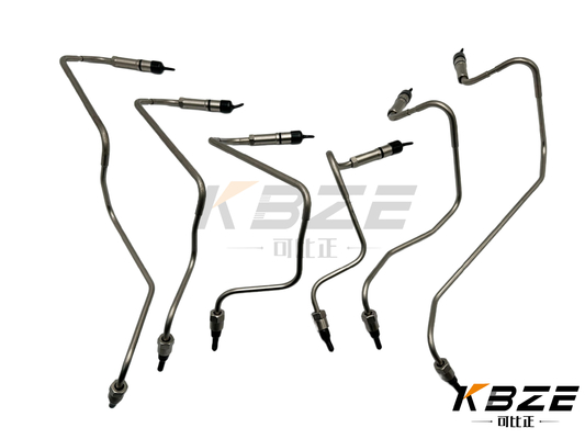 Kualitas tinggi KOMATSU SAA12V140E-3 sisi kanan 6219-71-4111 6219-71-4121 pipa injektor bahan bakar / tekanan tinggi