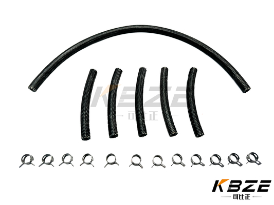 Ekskavator SK160 SK200 SK210 MITSUBISHI 4D31 6D31 6D34 VAMS602013 VAMS602073 FLEXIBLE INJECTOR OIL RETURN HOSE