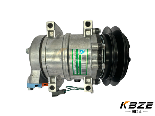 Ekskavator R134A kompresor udara SE5H14 24V untuk HITACHI EX200-6 ZAX200-6 Ekskavator