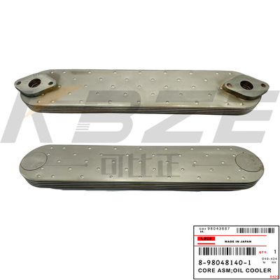 ISUZU ENGINE 6WG1 5P COOLER OIL;CORE 8-98048140-0 8-98048140-1 FITS ZAX450 ZAX520 ZAX850 EXCAVATOR