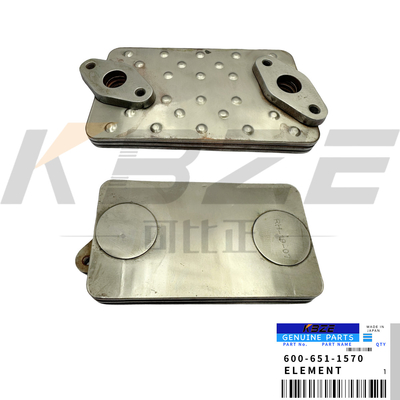 KBZE 3P COOLER OIL CORE 600-651-1570 6006511570 FITS KOMATSU 4D95 Mesin Penggali