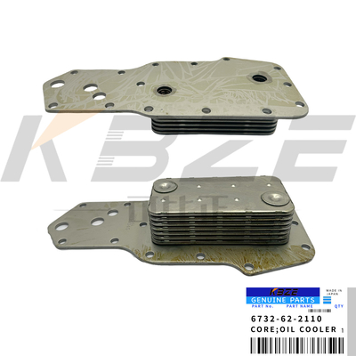 KOMATSU 6D102 6732-62-2110 7P COOLER OIL CORE CUMMINS 6BT 3957544 3921558 Mesin untuk excavator