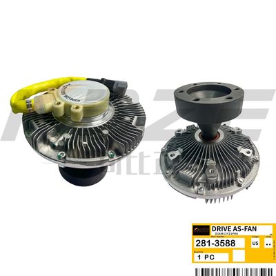 KBZE 281-3588 2813588 CAT 3066 C6.4 DRIVE AS-FAN COCOK UNTUK E320D E321D E323D EXCAVATOR