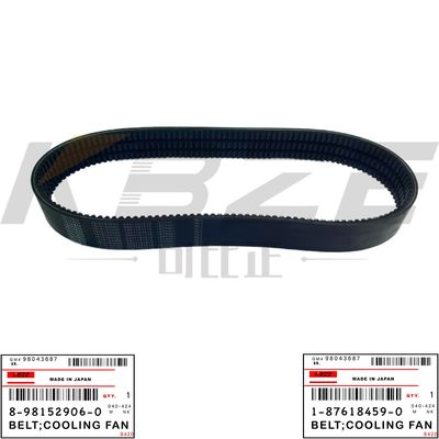 HITACHI ZAX200-5 EXCAVATOR 8-98152906-0 1-87618459-0 BELT;KIPAS PENDINGIN UNTUK MESIN ISUZU 6BG1 6HK1