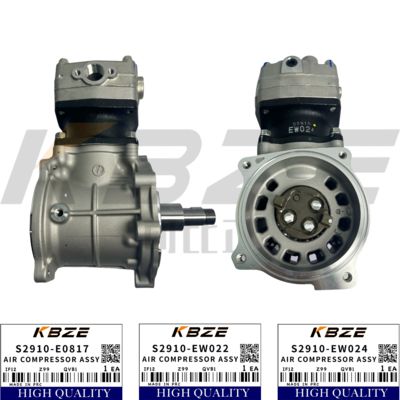 KOBELCO SK300-8 SK350-9 EXCAVATOR S2910-E0817 S2910-EW022 Kompresor udara ASSY S2910-EW024 29100-3101 FITS HINO J08E Mesin