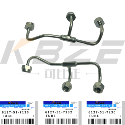 CAMSHAFT OIL PIPE 6127-51-7130 KOMATSU S6D155-4 Mesin 6127-51-7232 6127-51-7230 Untuk D155A